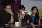 Satyadeep Mishra, Umang, Pallavi Sharda launch _Love Breakups Zindagi_ coffee at Cafe Coffee Day in Bandra, Mumbai on 13th Sept 2011 (60).JPG